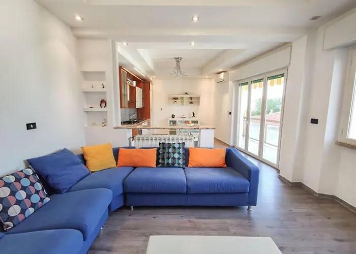 Ampio Quadrilocale 8 Pax Vista Mare شقة سان بنيديتّو ديل ترونتو