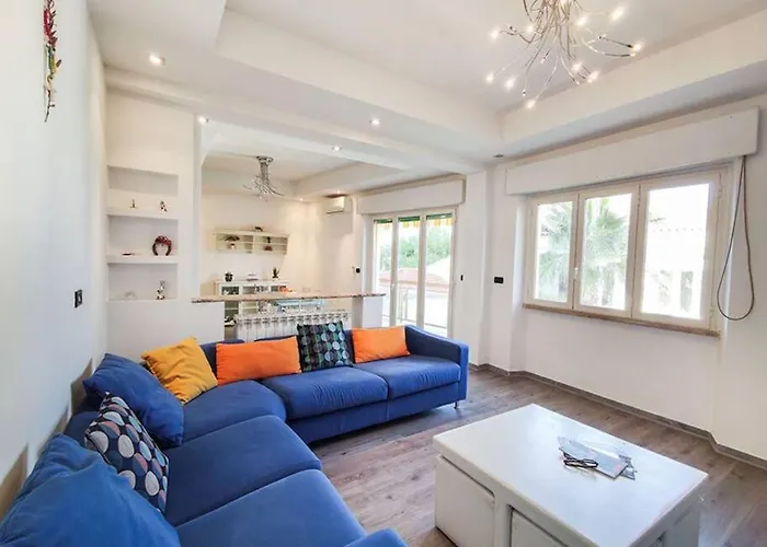 Ampio Quadrilocale 8 Pax Vista Mare شقة سان بنيديتّو ديل ترونتو